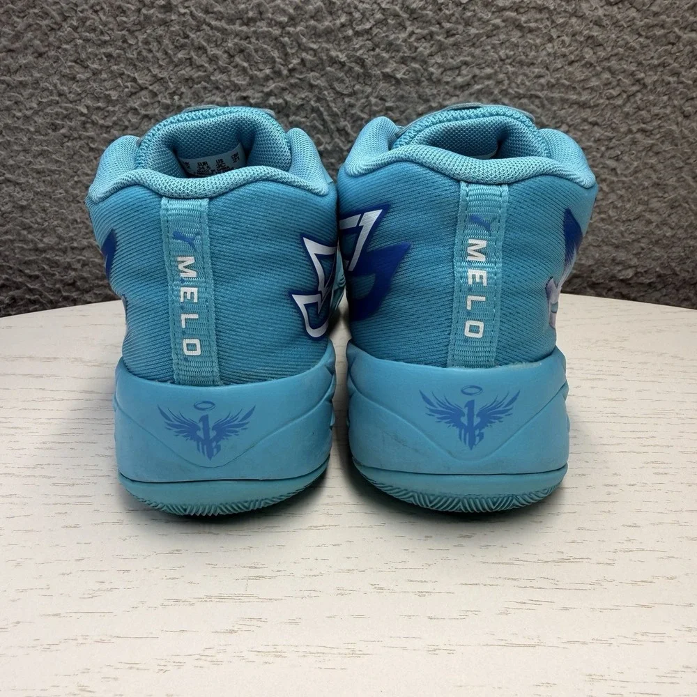 Puma Lamelo Ball ROTY 'Rookie Of The Year' Blue Teal Sneakers Preschool Size 3C